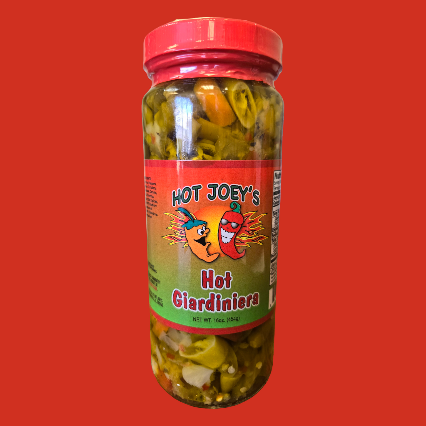 Hot Giardiniera 16oz.