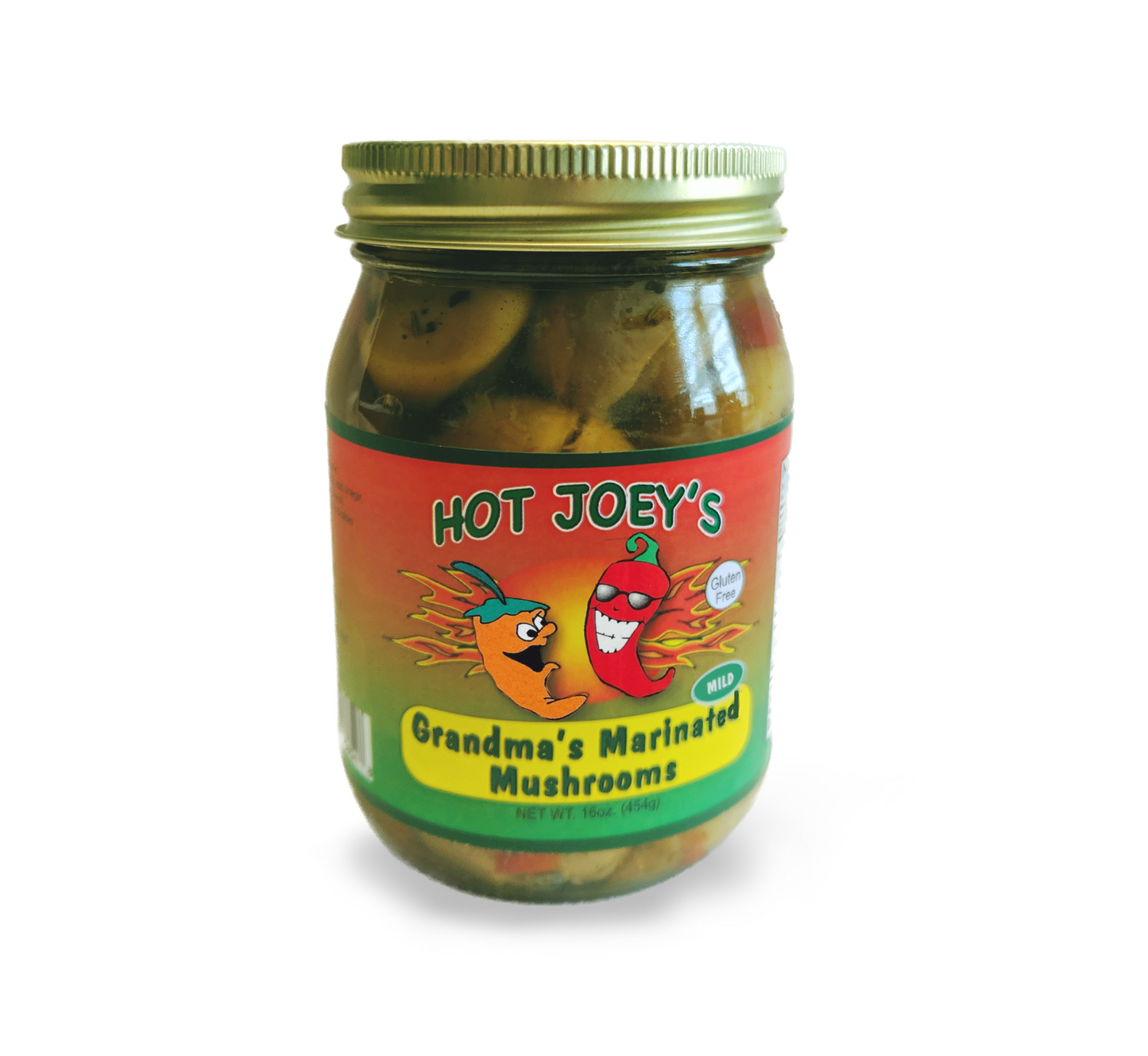 Grandma's Mild Marinated Mushrooms (16oz)