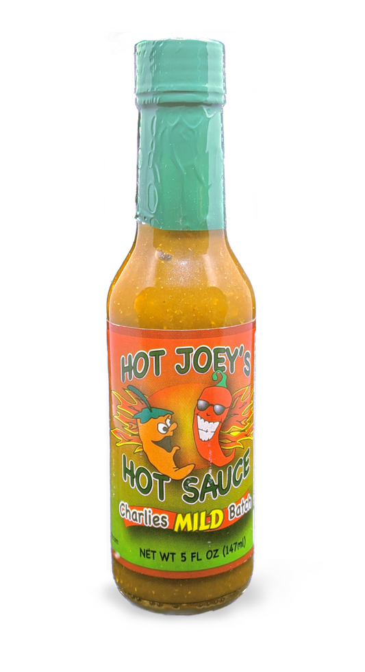 Hot Joey's Mild Sauce Charlies Batch 5oz