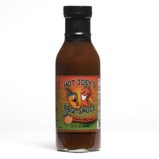 Hot Joey's Peachy BBQ Sauce 12oz.