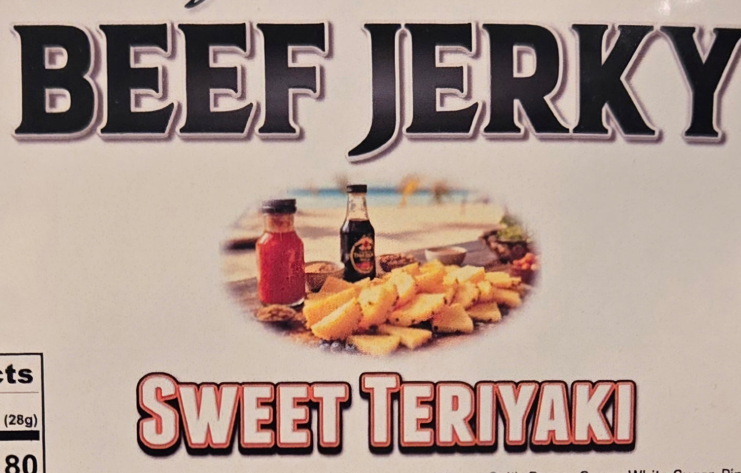 Sweet Teriyaki Beef Jerky 2.5oz