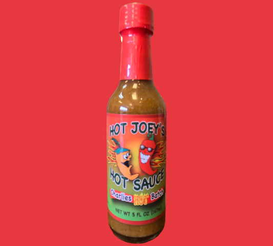 Hot Joey's Hot Sauce Charlies Batch 5oz