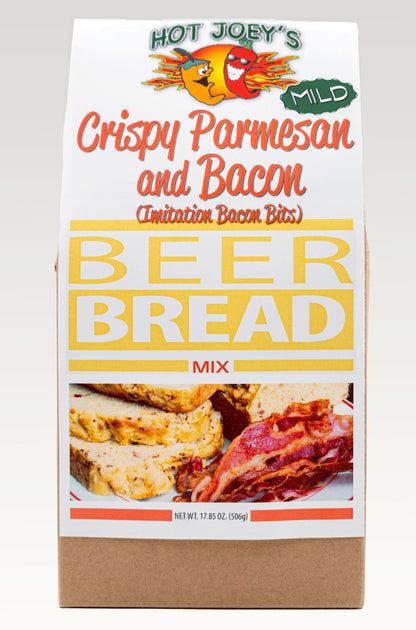 Crispy Parmesan and Bacon Beer Bread