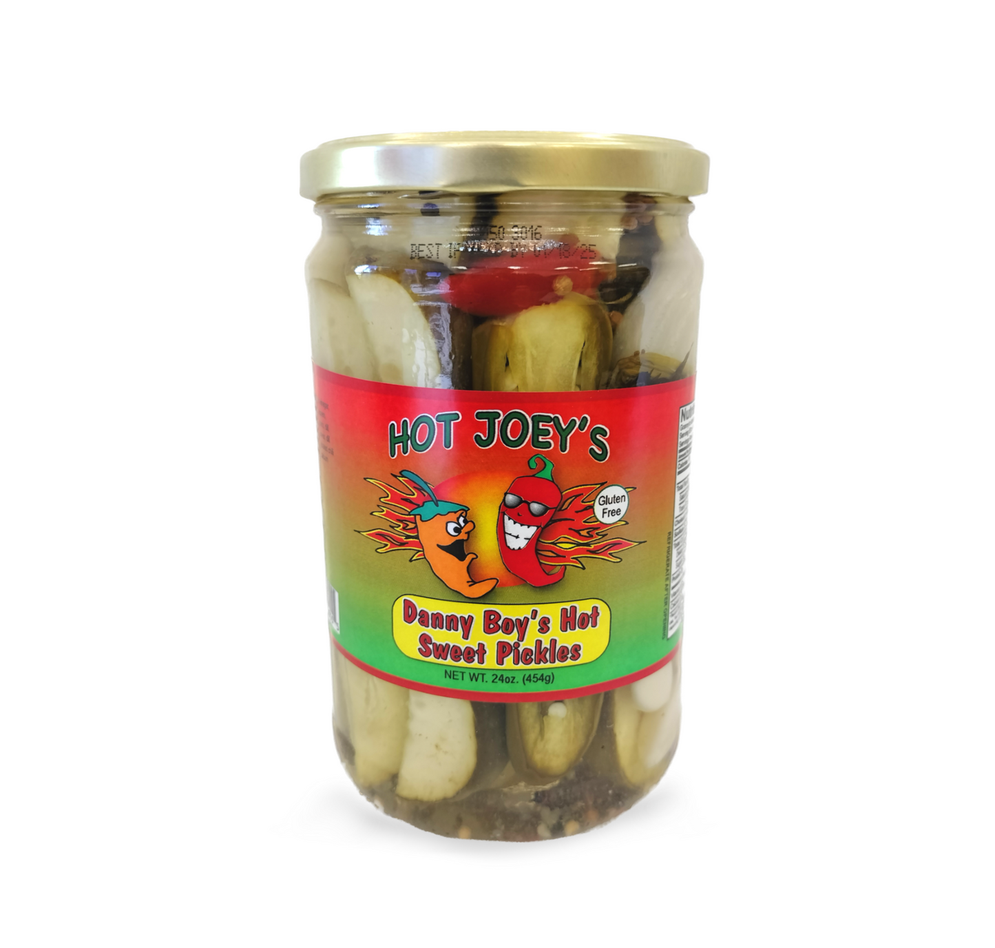 Danny Boy's Hot Sweet Pickles (24oz)