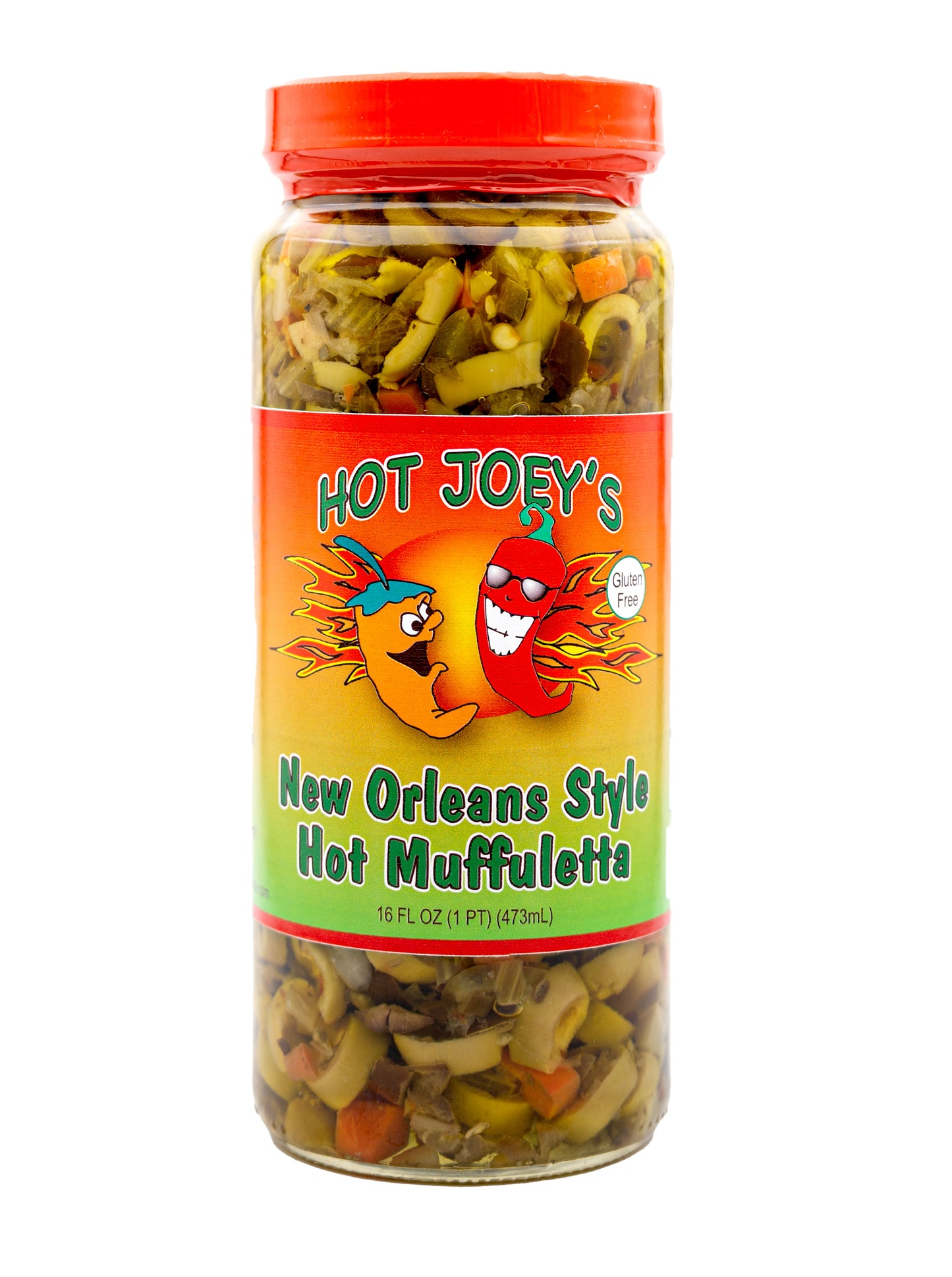 Hot Joey's New Orleans Style Hot Muffuletta 16oz.