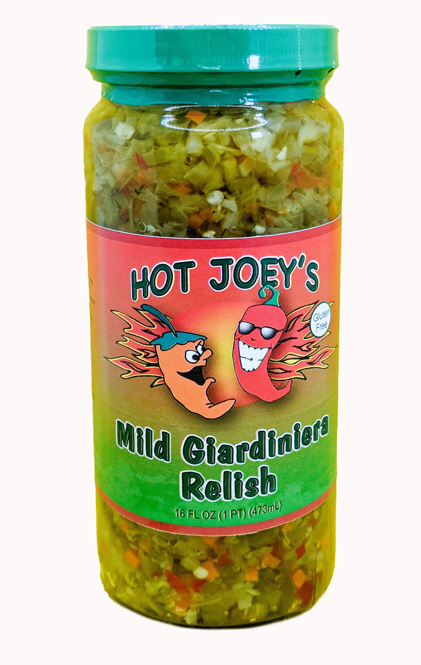 Hot Joey's Mild Giardiniera Relish 16oz.