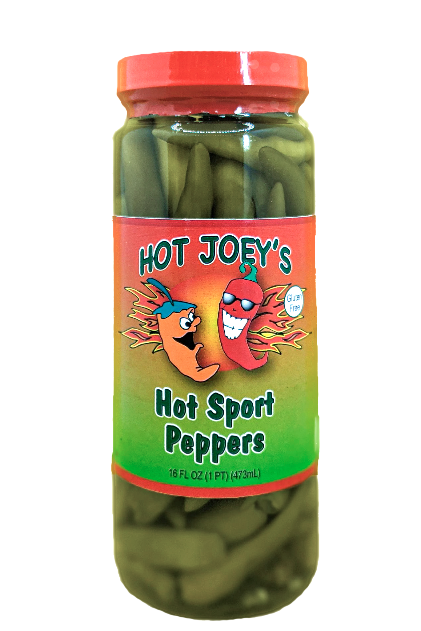 Hot Sport Peppers 16oz