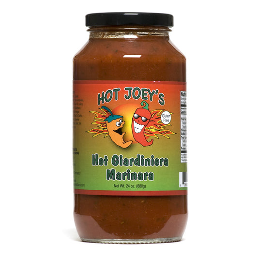 Hot Joey's Hot Giardiniera Marinara 24oz.