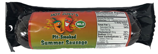 Pit Smoked Summer Sausage 12 oz