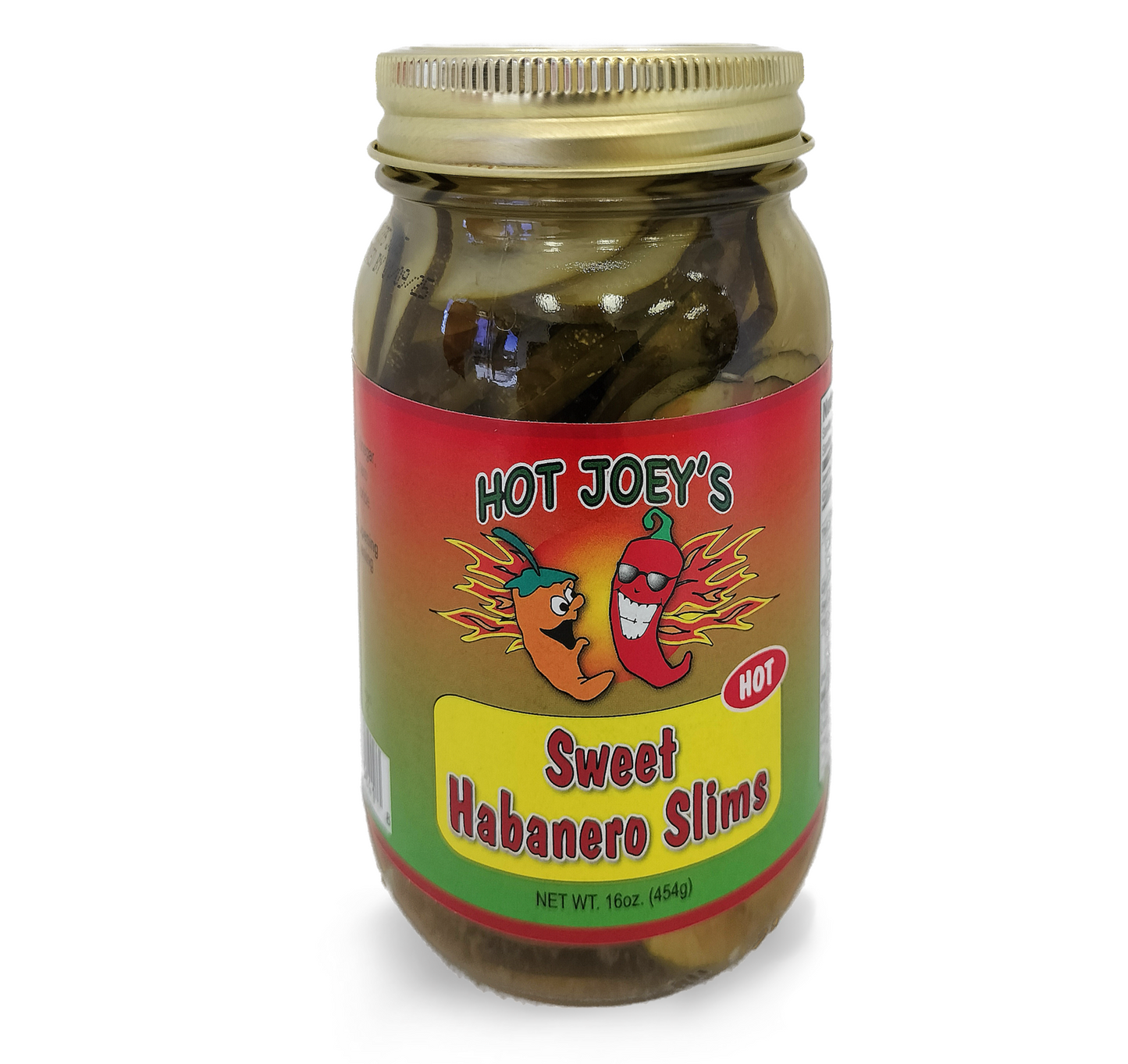 Sweet Habanero Pickle Slims 16 oz
